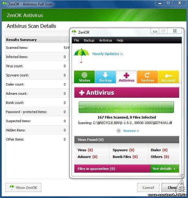 ZenOK Free Antivirus 2012