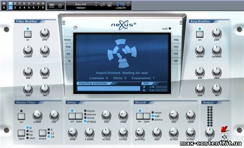 ReFX Nexus VSTi RTAS v2.2 (виртуальный синтезатор)